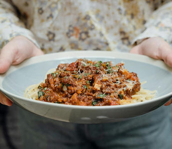 Rigatoni con ragú de carne - Wine.com.mx